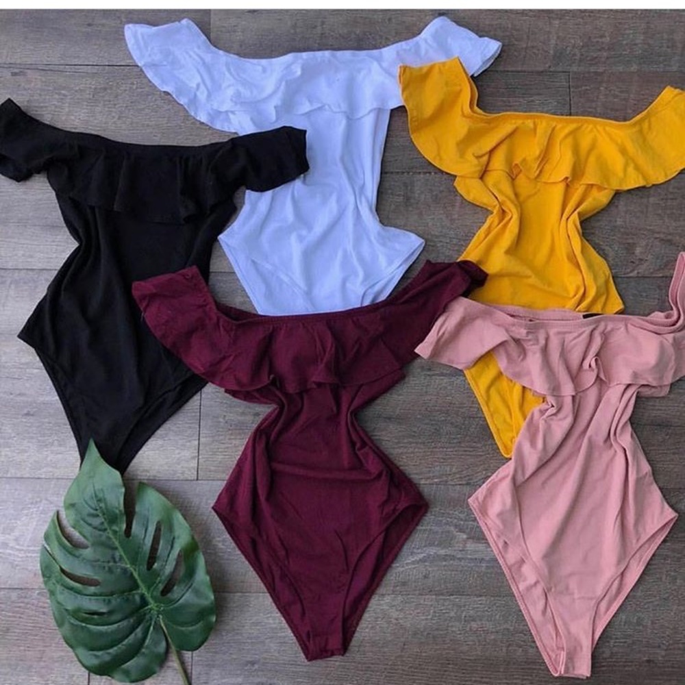 Women's Bodysuit (Burgundy)